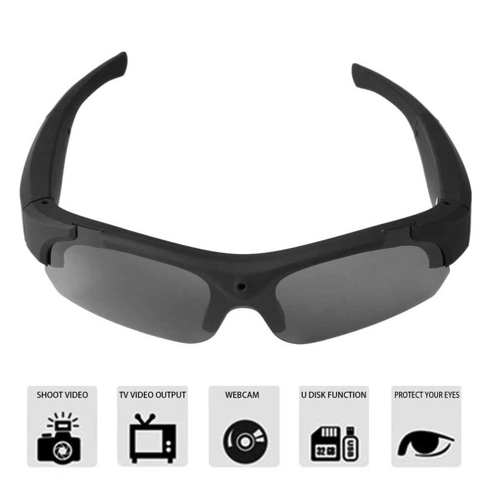 Polarized-lenses Sunglasses with Video Recorder - Exinoz