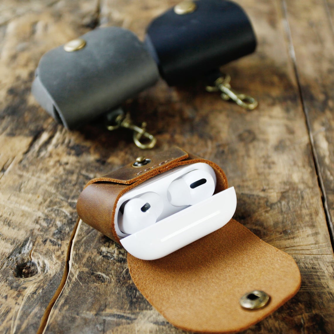 EXINOZ Handmade Leather Airpods Pro Case