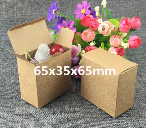 50pcs/lot Kraft Paper Gift Packing Boxes - Exinoz