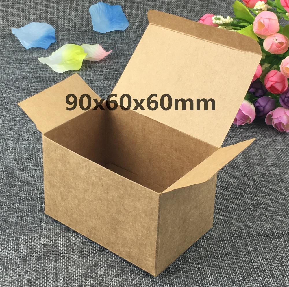 50pcs/lot Kraft Paper Gift Packing Boxes - Exinoz