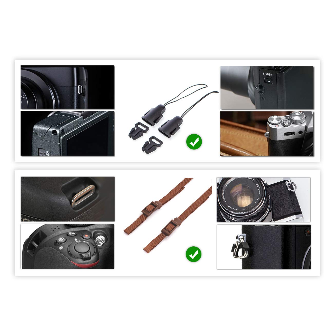 EXINOZ Camera Shoulder Neck Strap (Upgraded Version) - Exinoz