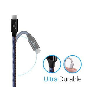 Exinoz USB Type C Cable Fast Charging USB C Cable (3 Pack Bundle + 1 Bonus) - Exinoz