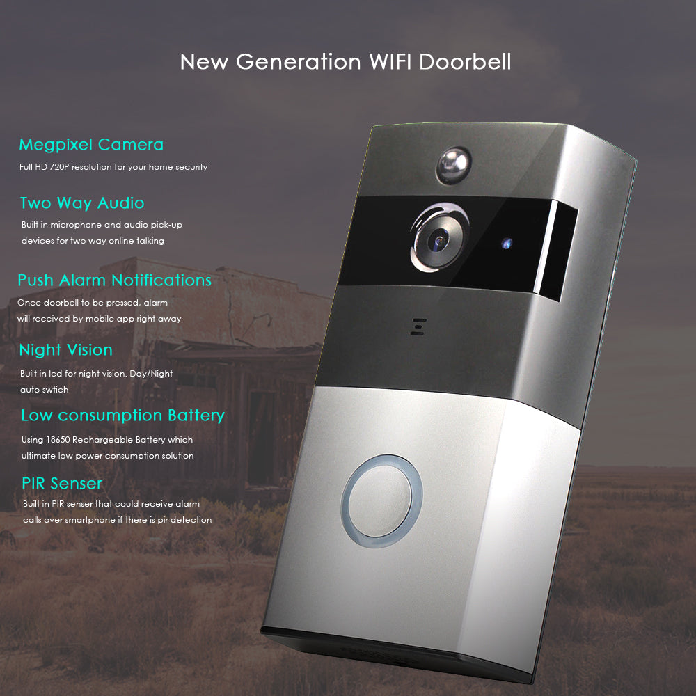 WIFI Video Doorbell Intercom - Exinoz
