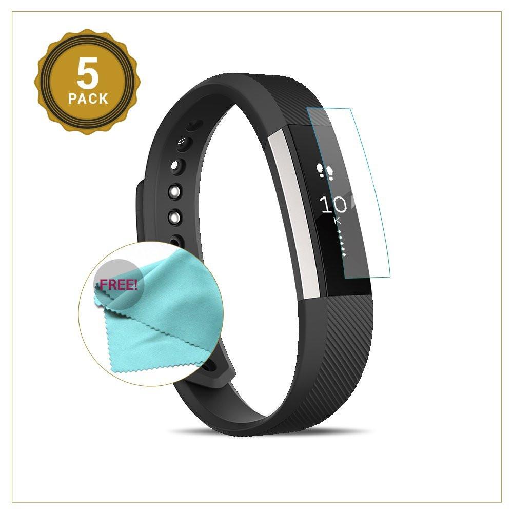 EXINOZ Fitbit Alta Screen Protector PACK of 5 - Exinoz