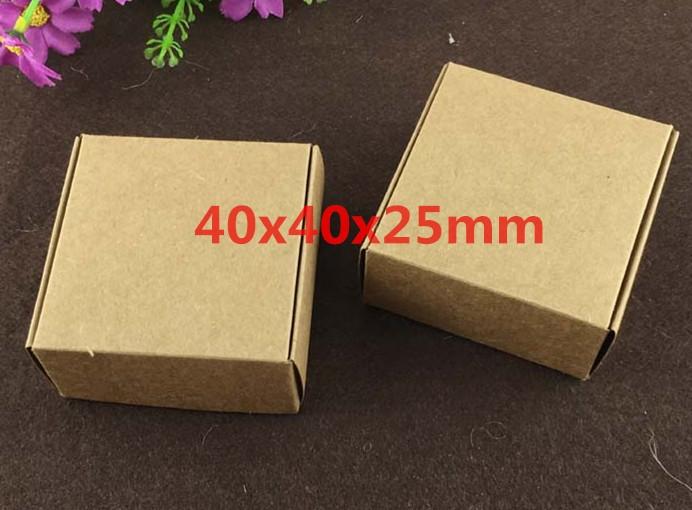 50pcs/lot Kraft Paper Gift Packing Boxes - Exinoz