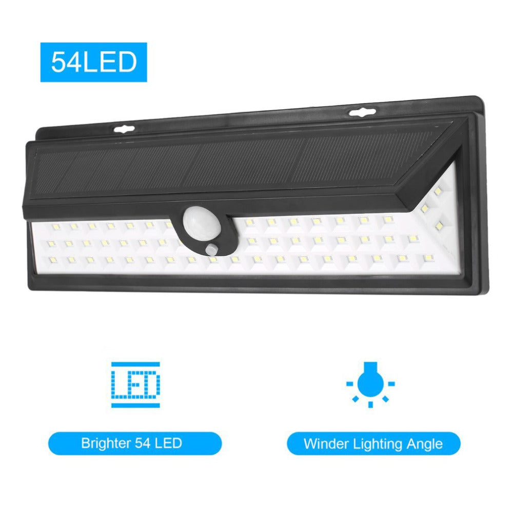Waterproof Solar LED Lamp with Motion Sensor - Exinoz
