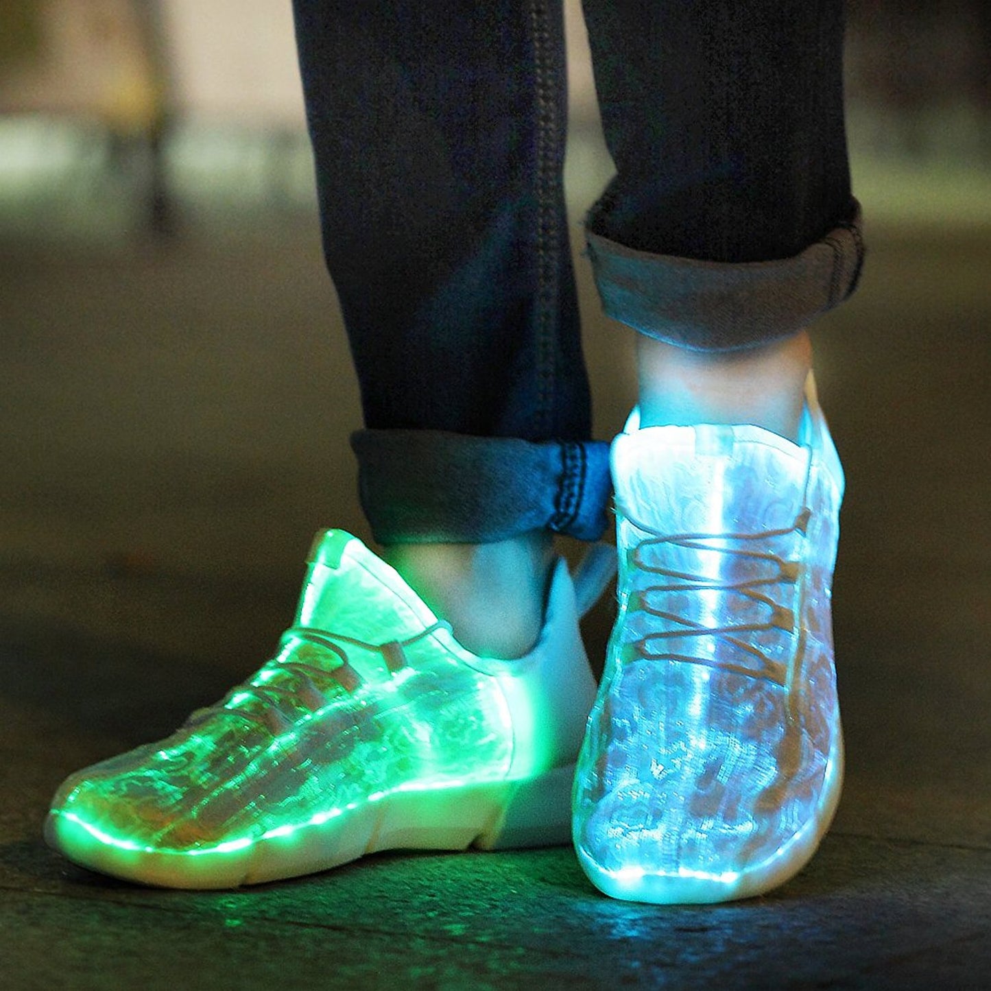 LIGHT UP SNEAKER - Exinoz