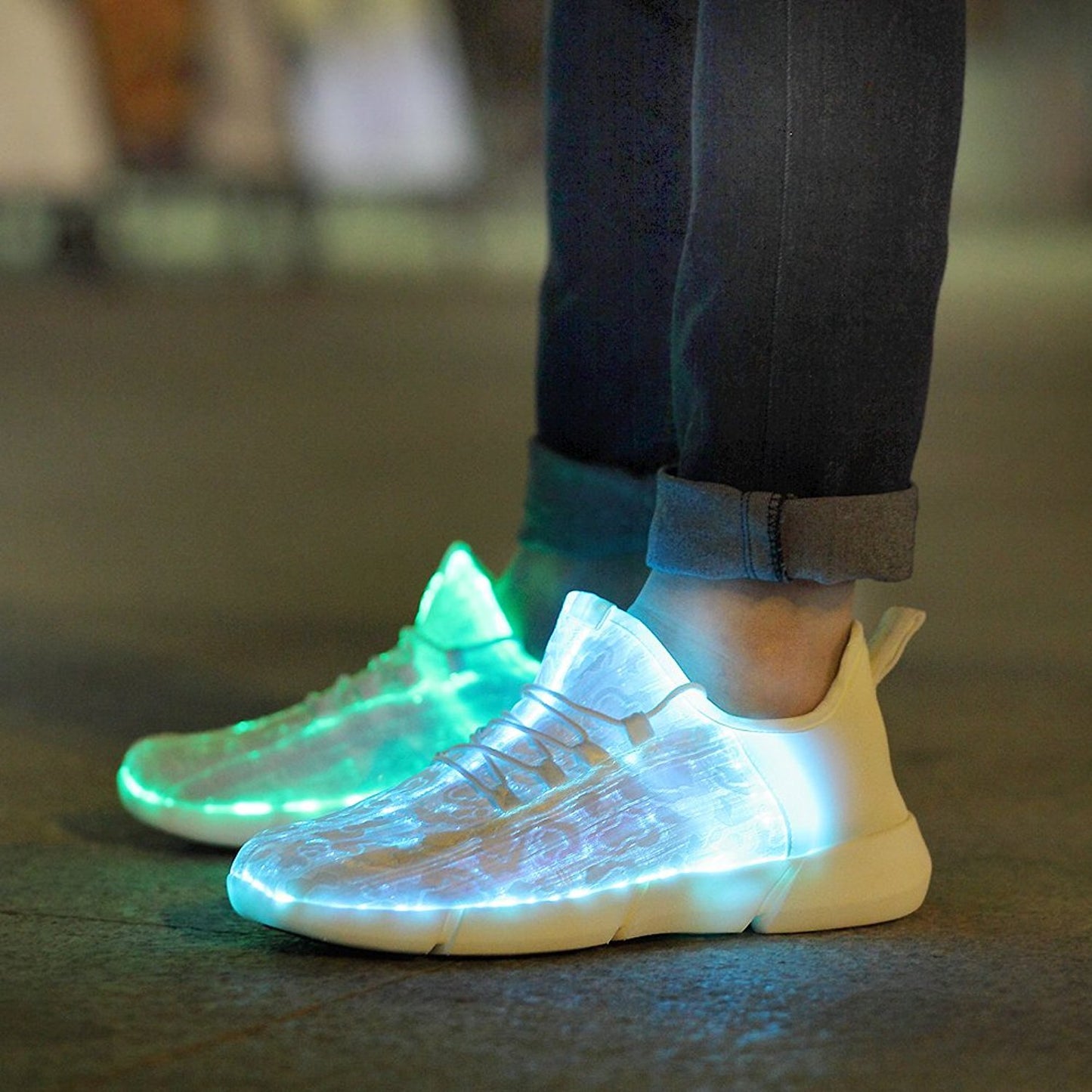 LIGHT UP SNEAKER - Exinoz