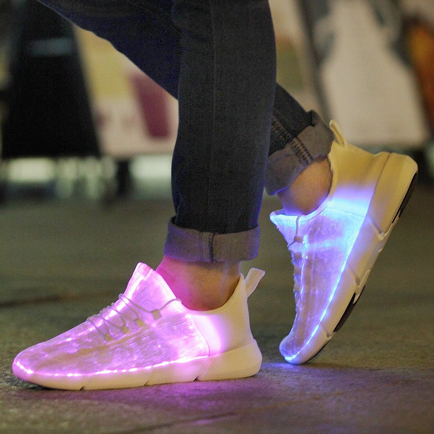 LIGHT UP SNEAKER - Exinoz