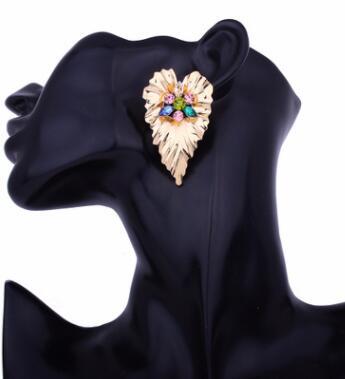 Big Leaf party Earrings - Exinoz