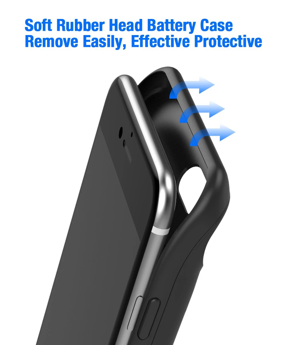 Exinoz Portable Battery Charging Case for iPhone 6 | 7 | 8 | X | 11 - Exinoz