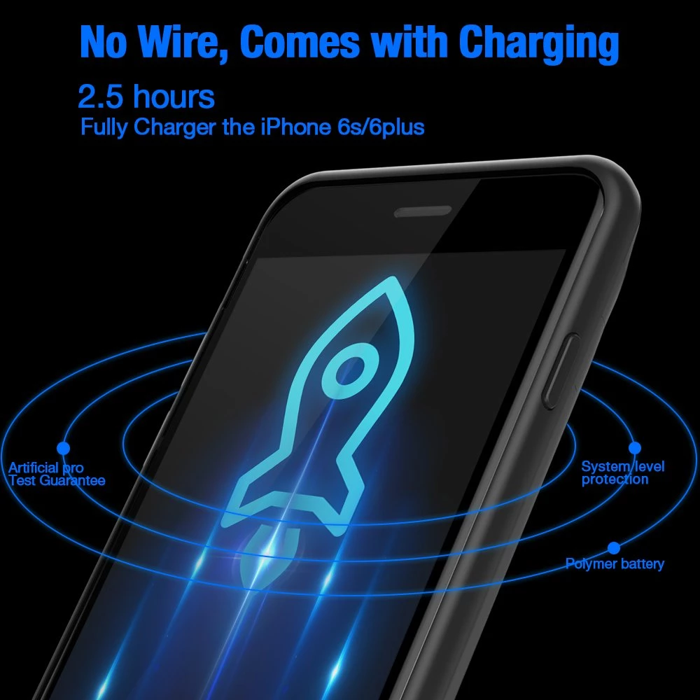 Exinoz Portable Battery Charging Case for iPhone 6 | 7 | 8 | X | 11 - Exinoz