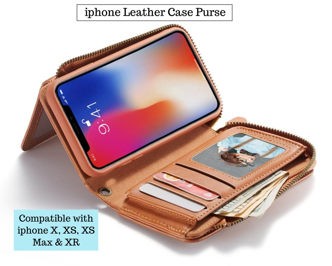 iPhone X/XR/XS/XS Max Case Wallet - Exinoz