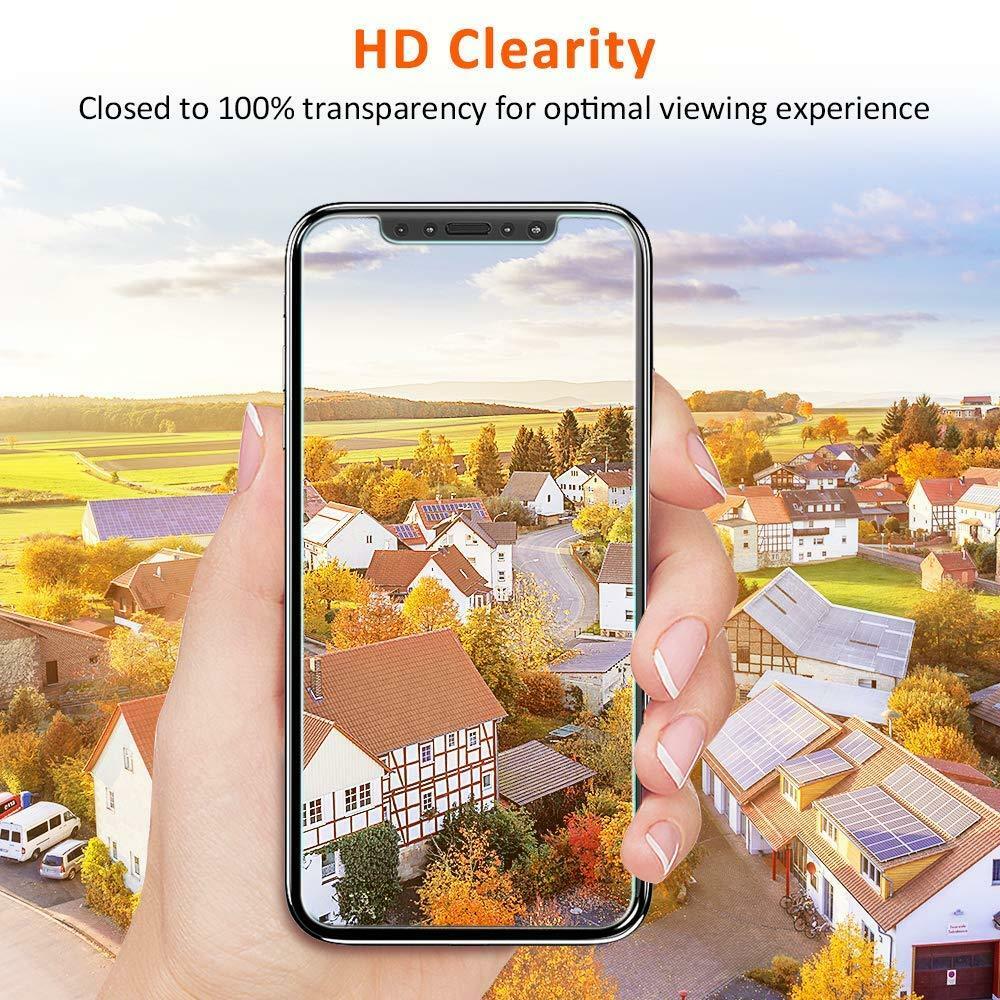 Premium Ultra-Thin Tempered Glass Screen Protector for iPhone X / XS / XS MAX / XR (2 Pack) - Exinoz