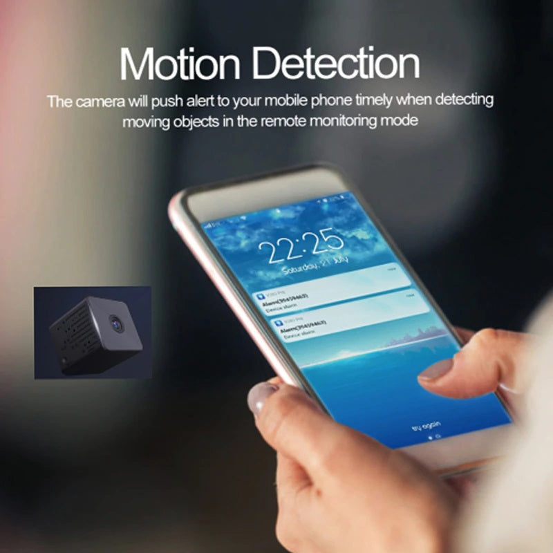 720p HD IP Wireless WiFi Mini Surveillance Camera - Exinoz