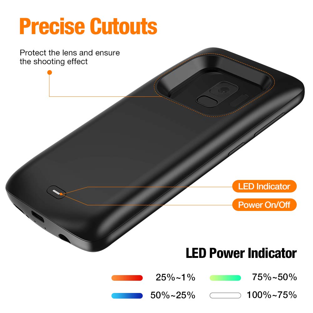 Exinoz Portable External Battery Case for Samsung Galaxy - Exinoz