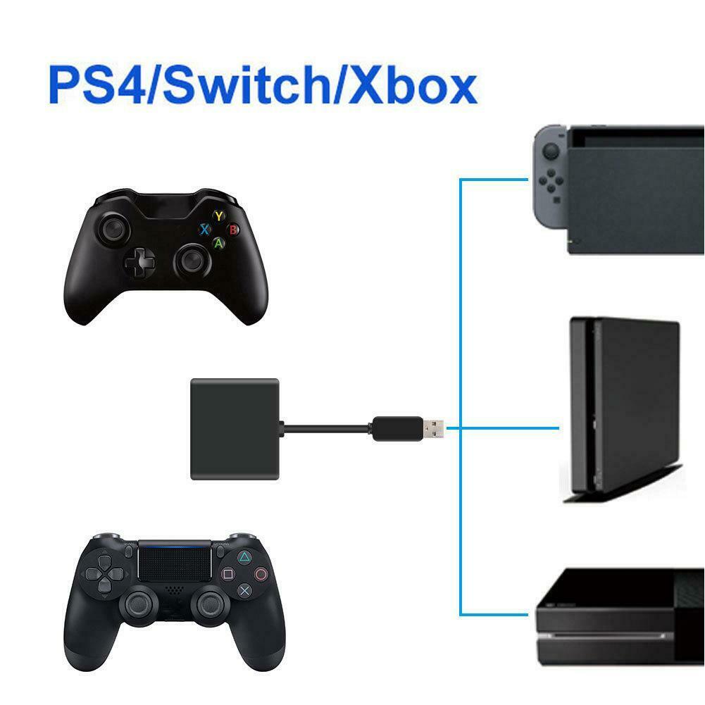 Exinoz Keyboard and Mouse Adapter for Xbox One, PS4 and Switch - Exinoz