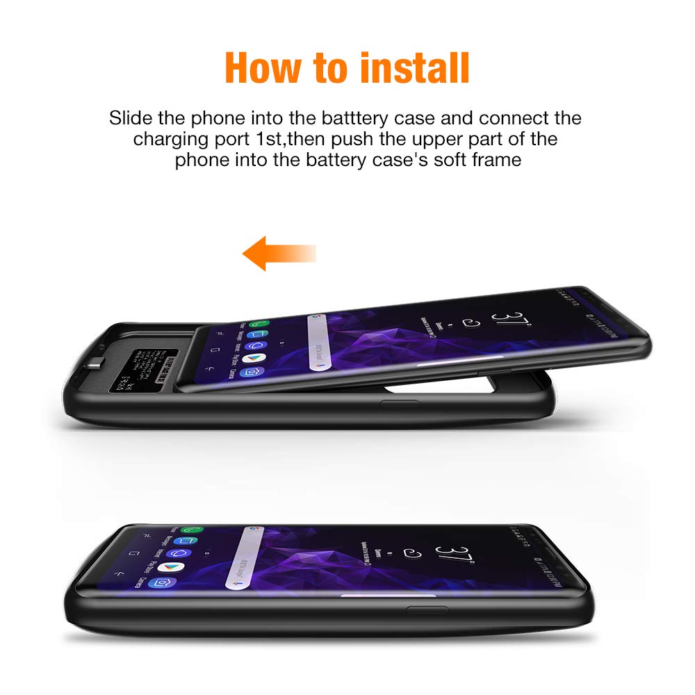 Exinoz Portable External Battery Case for Samsung Galaxy - Exinoz