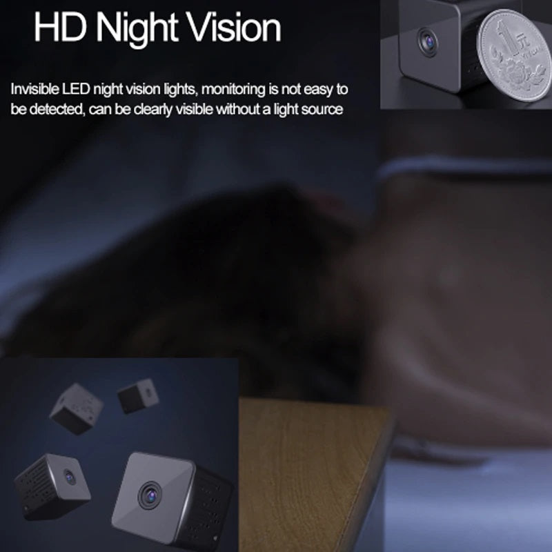 720p HD IP Wireless WiFi Mini Surveillance Camera - Exinoz