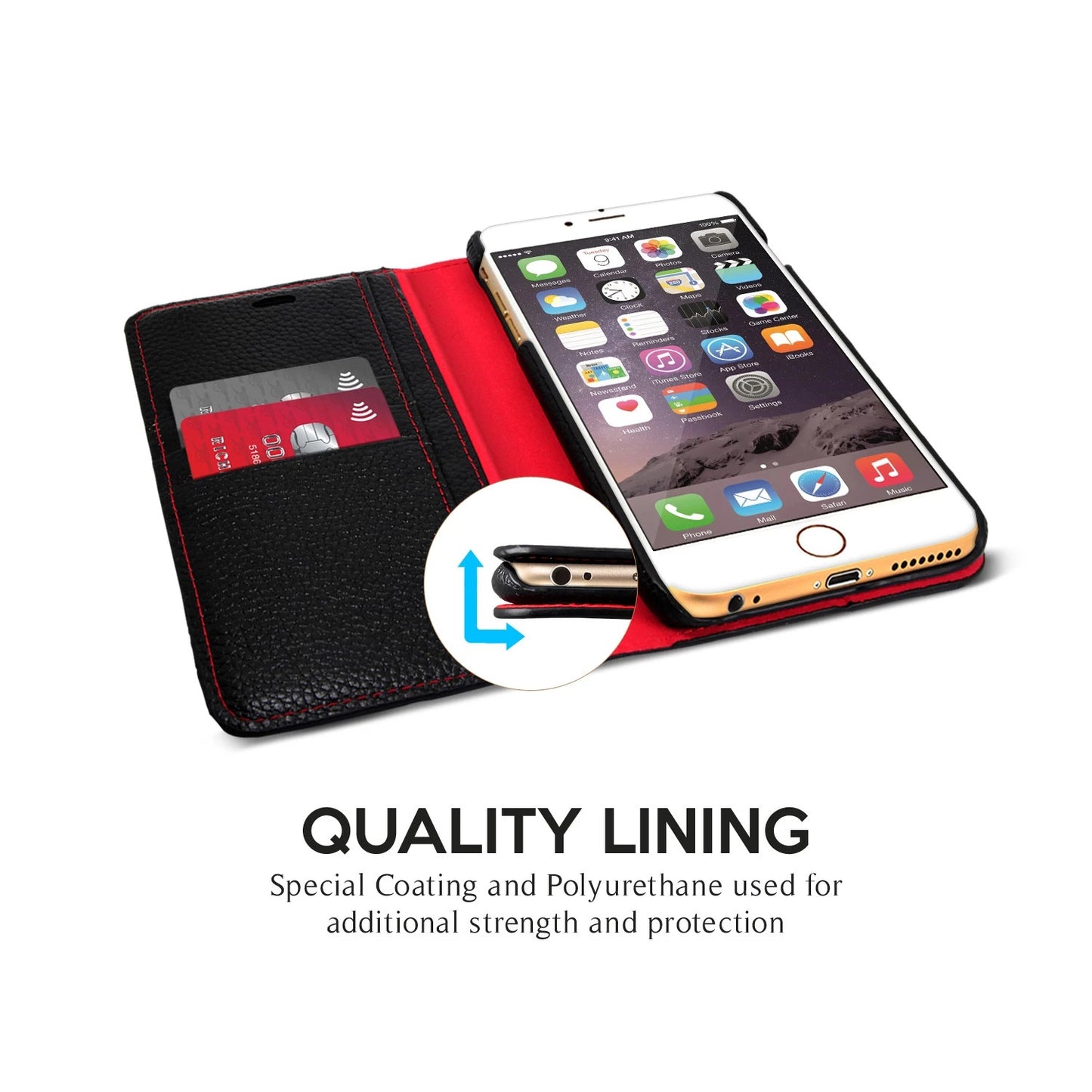 Milan iPhone 6 Plus / iPhone 6s Plus Luxury Case - Exinoz