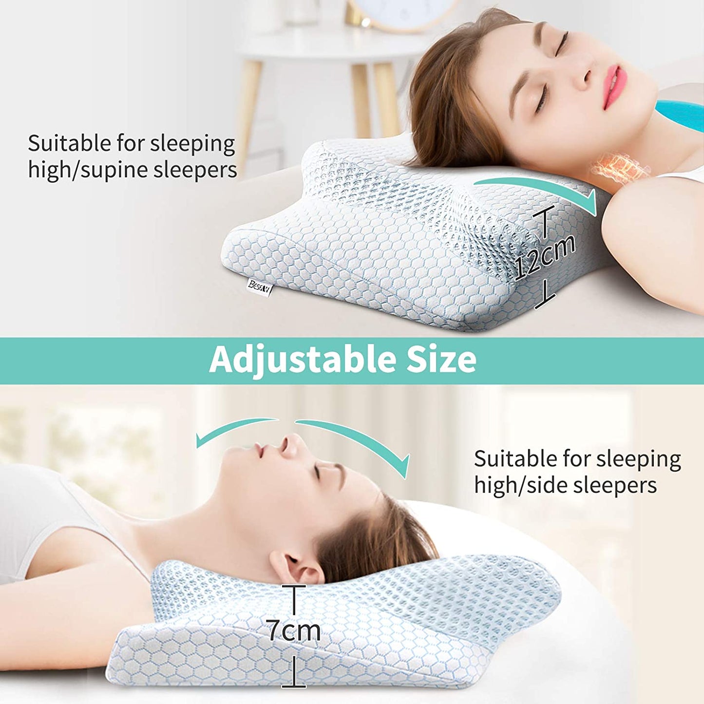 EXINOZ Neck Relief Pillow