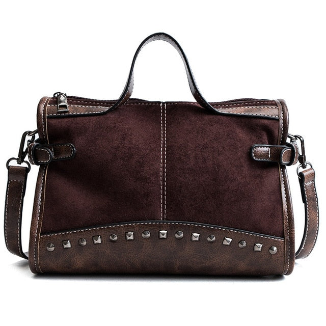 EXINOZ Leopard Handbag For Women