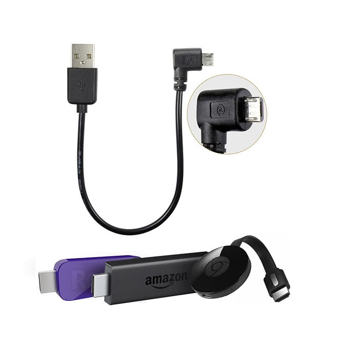 Mini Power Cable for Amazon Fire TV Stick - Exinoz