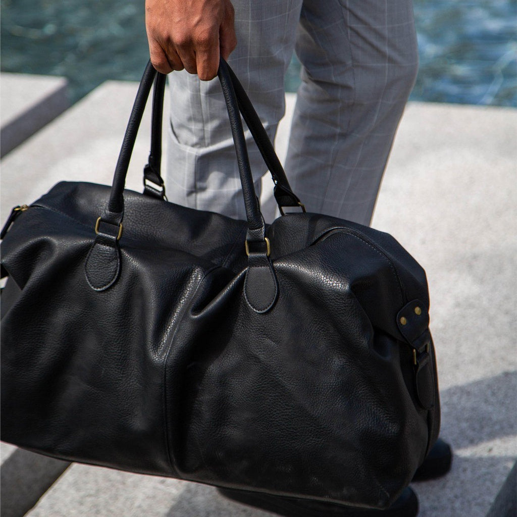 Travel Vegan Leather Duffle Bag - Exinoz