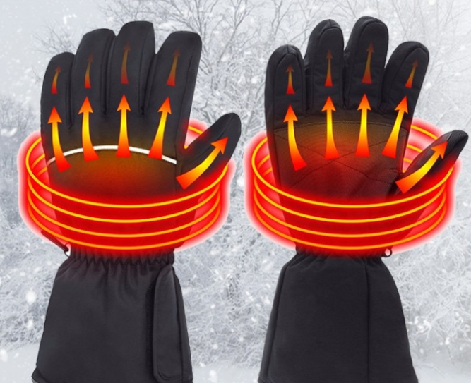 Waterproof Heated Gloves With Internal Battery - Exinoz
