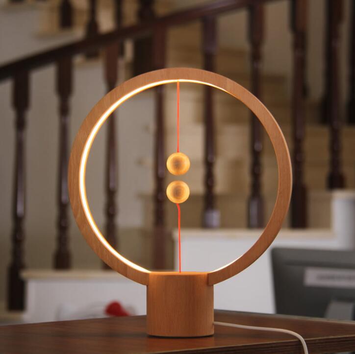 Home Smart Balance Light Magnetic LED Table Lamp, Life Reading Bedside Lamp - Exinoz
