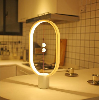 Home Smart Balance Light Magnetic LED Table Lamp, Life Reading Bedside Lamp - Exinoz