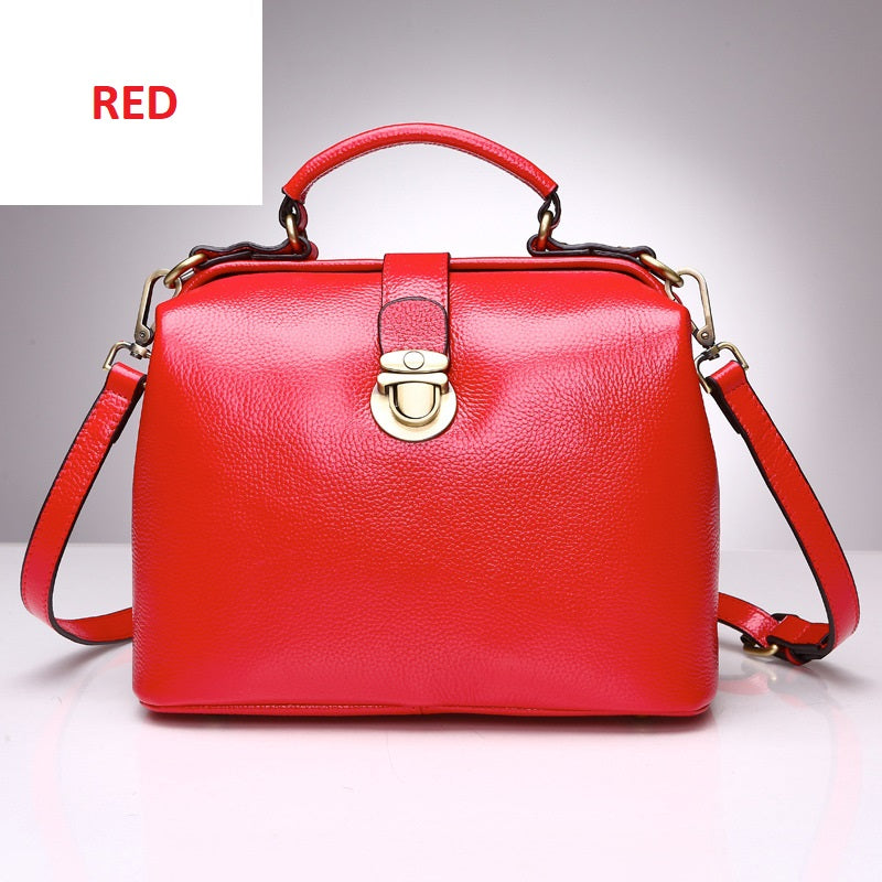 Shanon - Genuine Leather Shoulder Bag - Exinoz