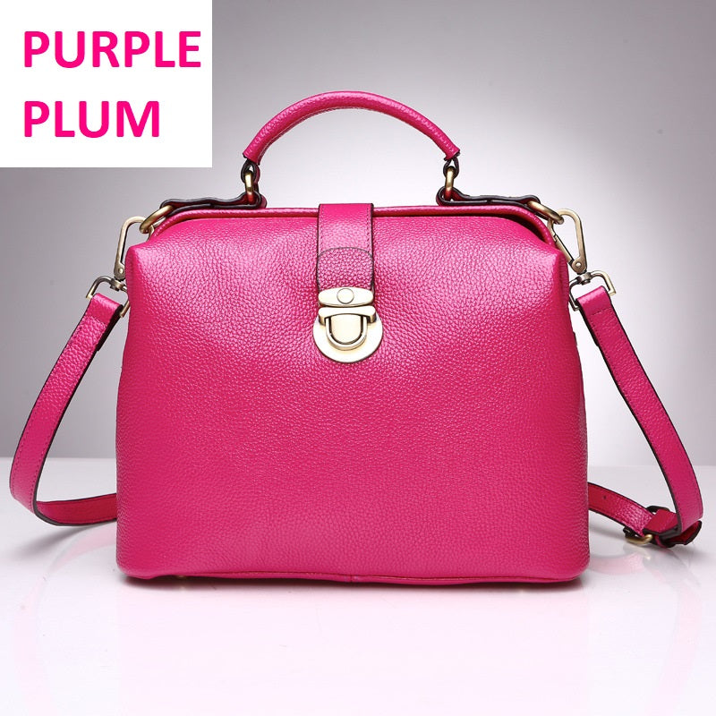 Shanon - Genuine Leather Shoulder Bag - Exinoz