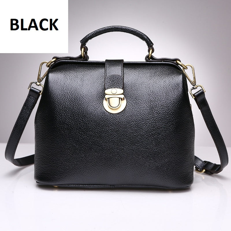 Shanon - Genuine Leather Shoulder Bag - Exinoz