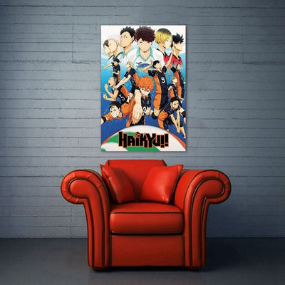Haikyuu Wallpaper Poster (From the Haikyu!! Series ハイキュー!!)