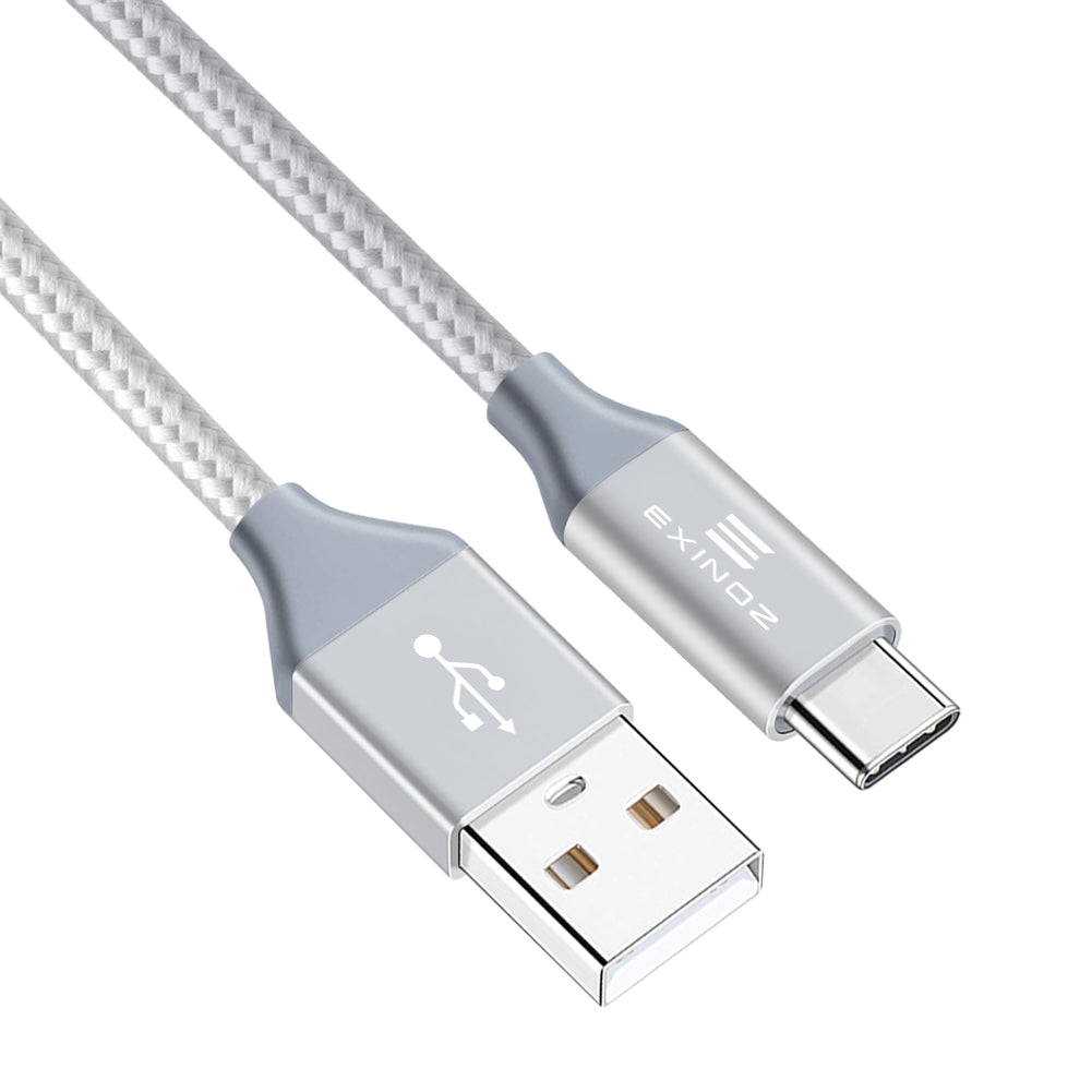 Exinoz USB Type C Cable Fast Charging USB C Cable (3 Pack Bundle + 1 Bonus) - Exinoz
