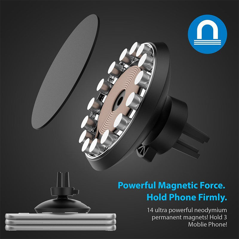 Magnetic Wireless Car Charger - Exinoz