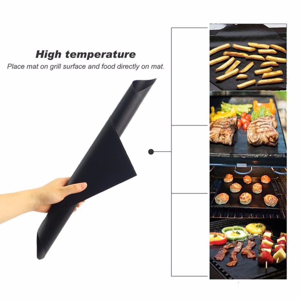3pcs. Reusable Non-Stick BBQ Grill Mat - Exinoz