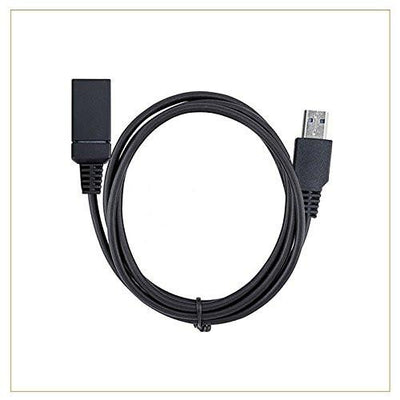 EXINOZ Extra Long 13ft USB 2.0 A-Male to A-Female Extension Cable | Great for Logitech Webcams | Plug and Play & High Speed Transfer | Top-Quality Cable with 1-Year Replacement Warranty - Exinoz