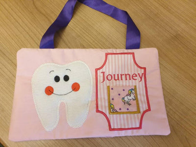 Tooth Fairy Pillow For Girls and For Boys -- Handmade with Love in the UK ❤️