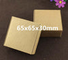 50pcs/lot Kraft Paper Gift Packing Boxes - Exinoz