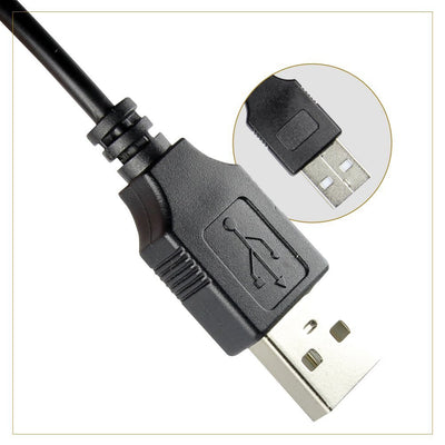 Exinoz Ultra Fast USB 3.0 Y Cable - Seagate Expansion 1TB & 2TB, Samsung M3, Toshiba, WD Elements External Hard Drive - Exinoz
