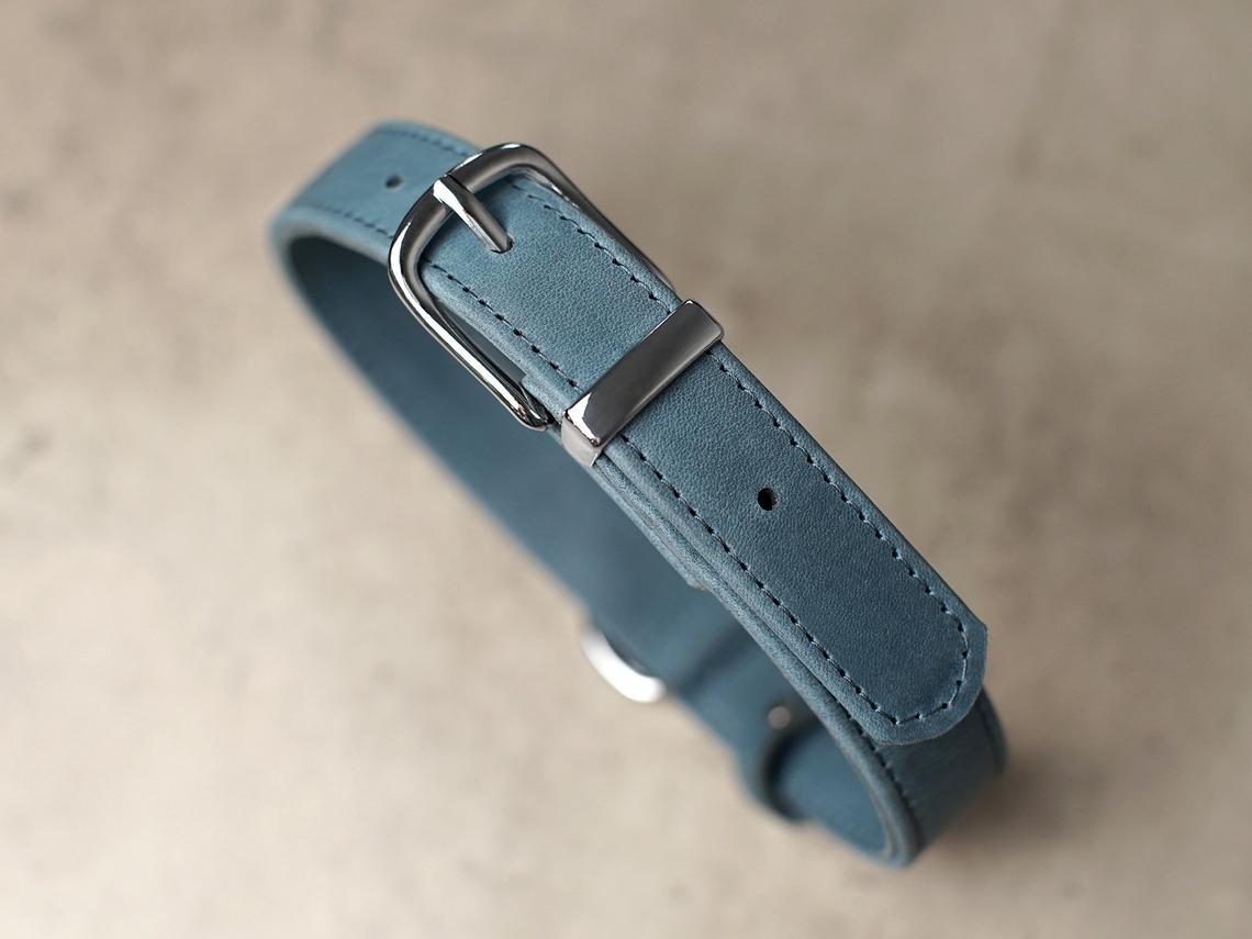 Personalized Leather Dog Collar