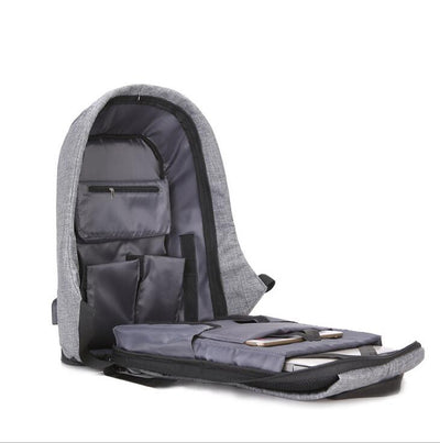 Secure Laptop Backpack with USB port (Unisex bag) - Exinoz
