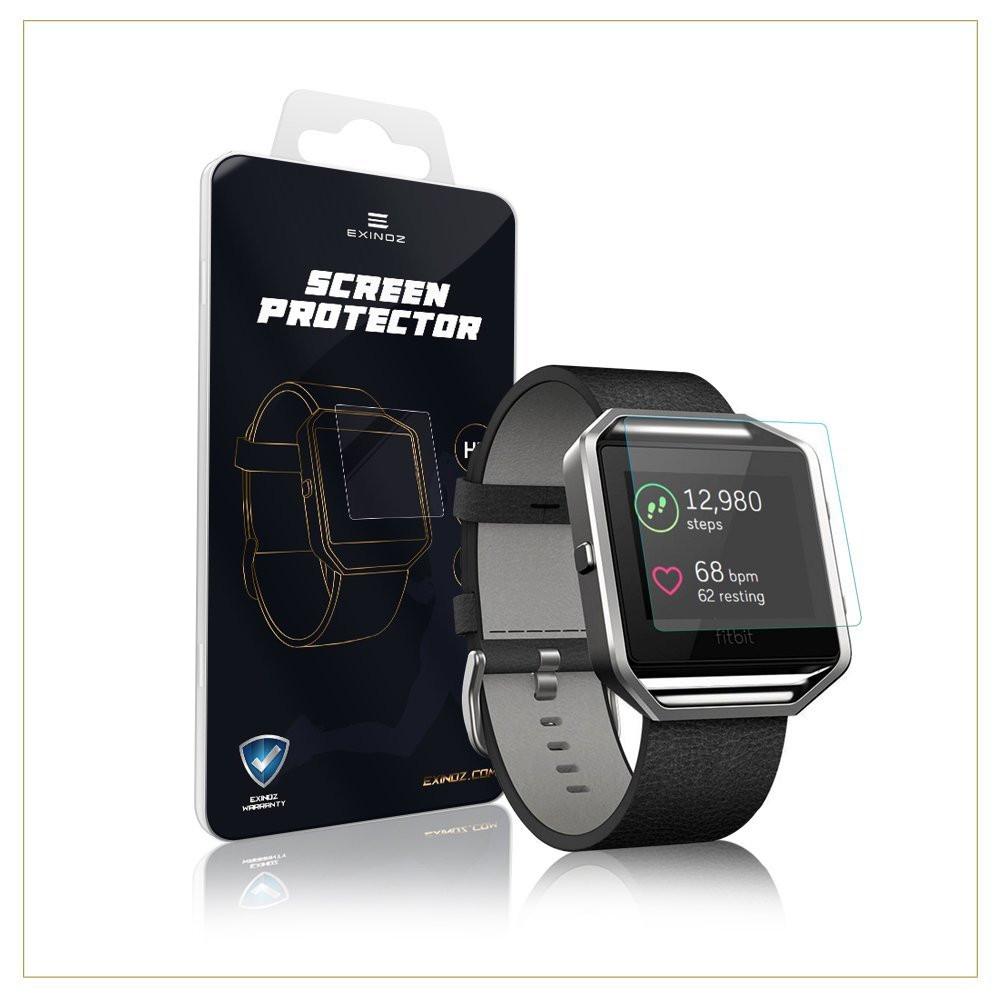 EXINOZ Fitbit Blaze Tempered Glass Screen Protector - Exinoz