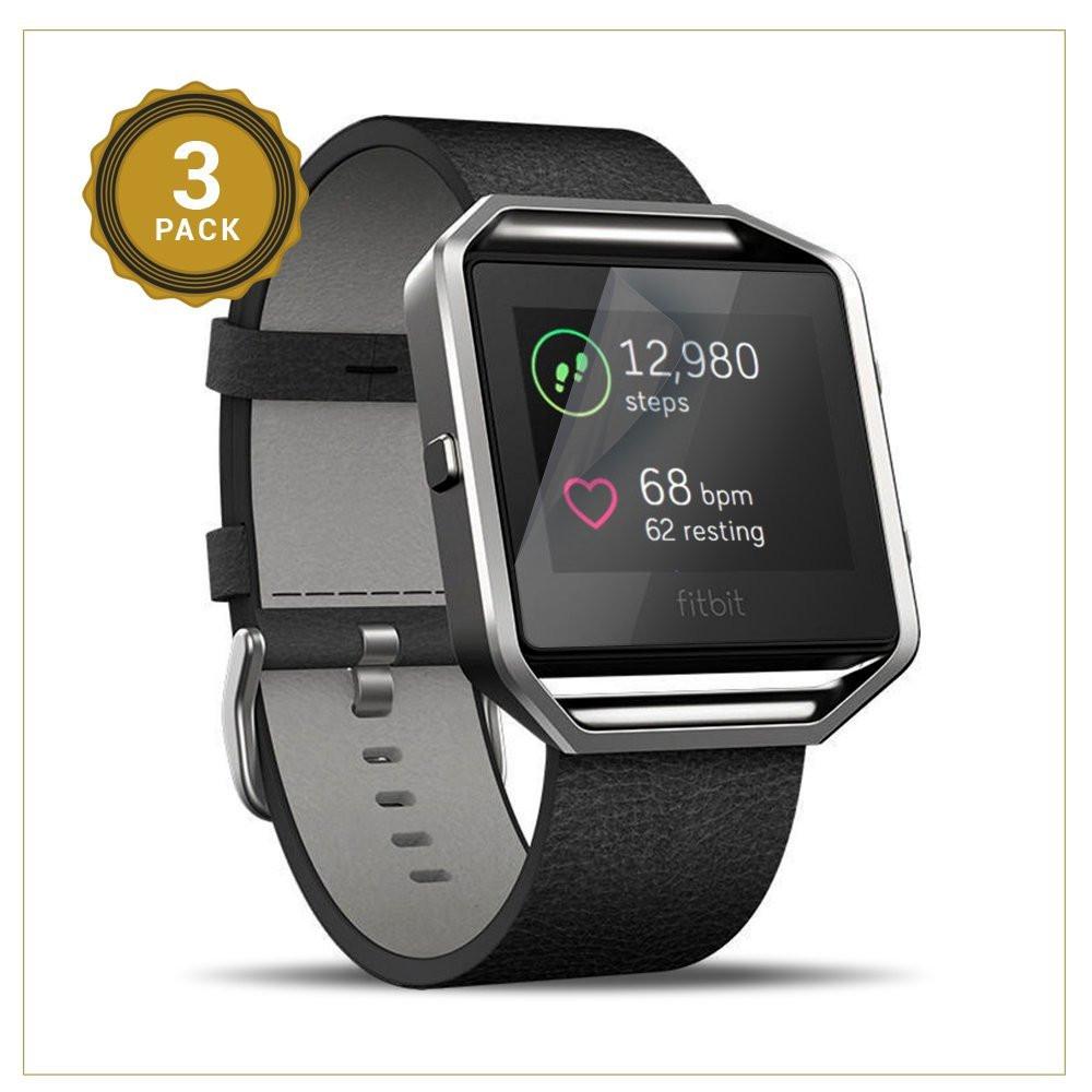 EXINOZ Fitbit Blaze Tempered Glass Screen Protector - Exinoz