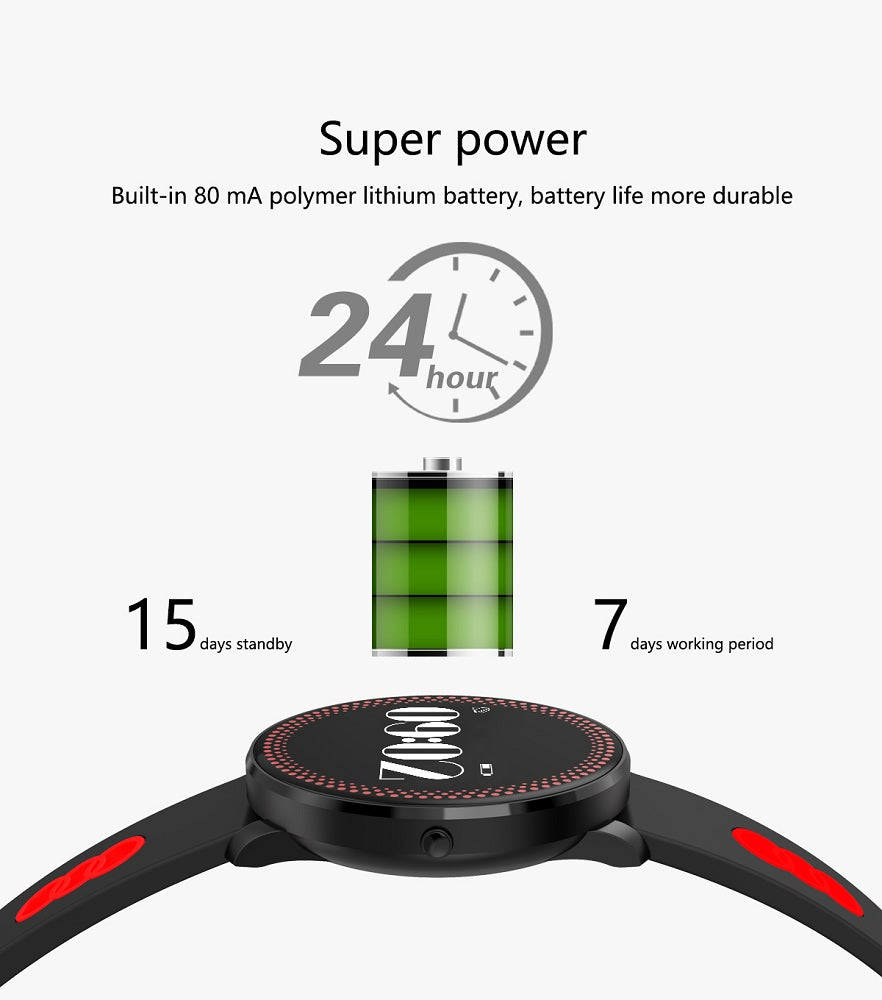 Waterproof Smart Sport Watch - Exinoz