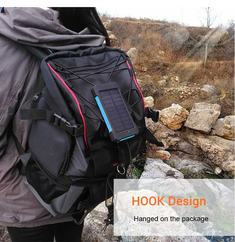 Waterproof Solar PowerBank - Exinoz