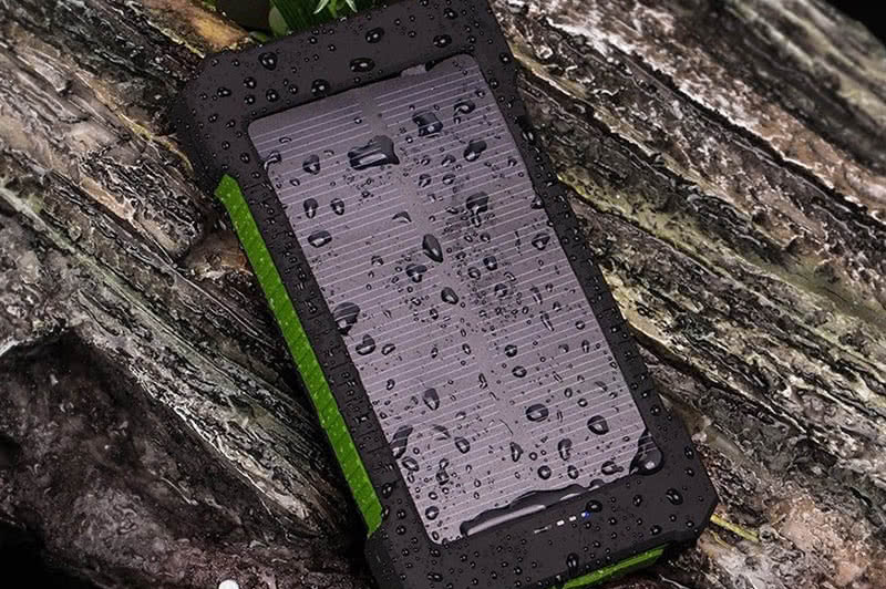 Waterproof Solar PowerBank - Exinoz