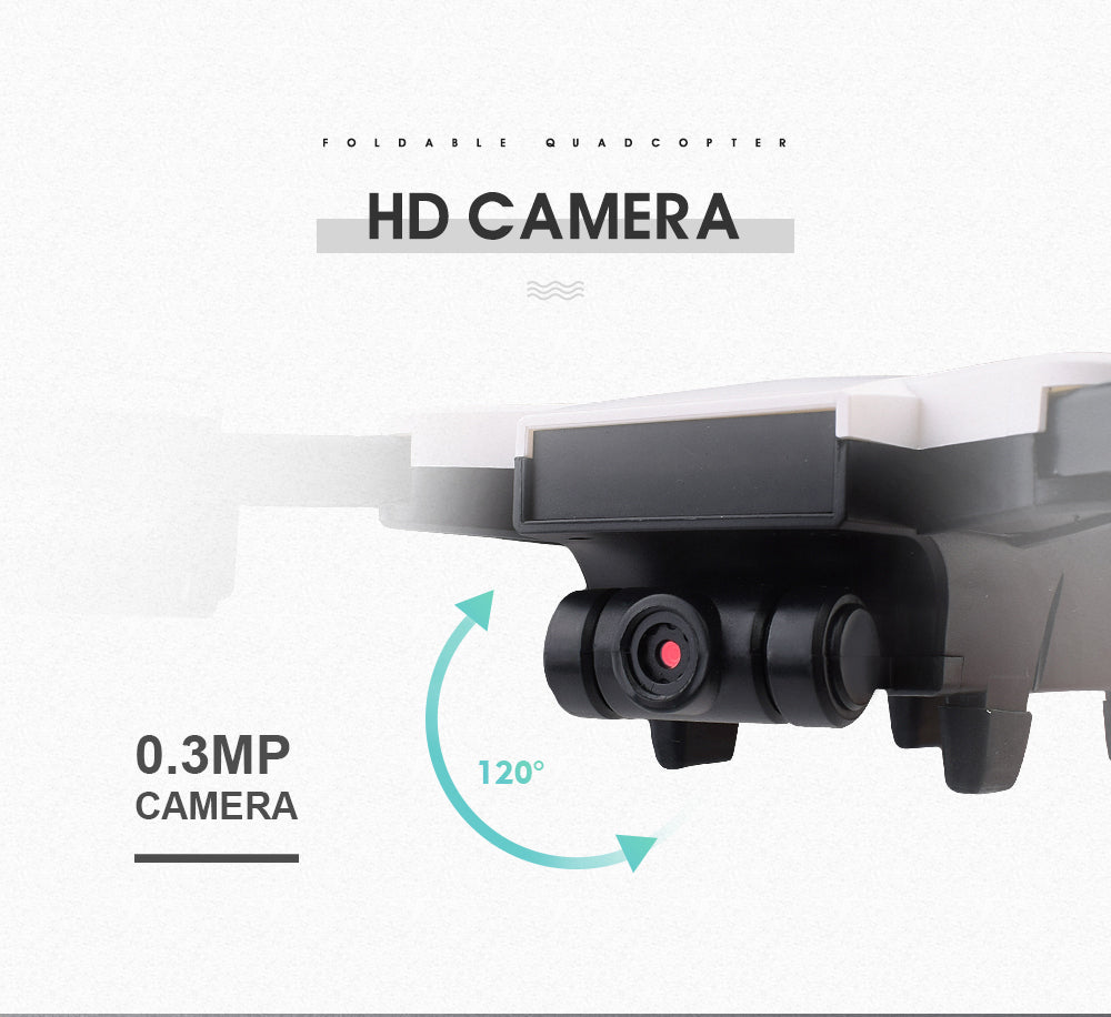 Fordable Selfie Drone With WIFI FPV Camera RC Drone 6-Axis RC - Exinoz